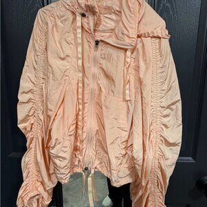 FP Movement by Free People Peach Varsity Jacket